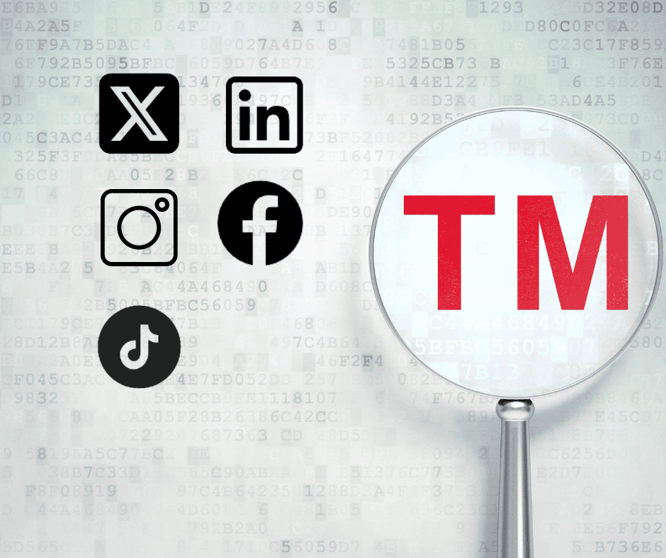 social media trademark law